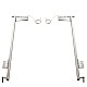 Wessex Double Width Door Slideaway Lift Pivot Link Arms PAIR - Single Spring Wessex Double Width Door Slideaway Lift Pivot Link Arms PAIR - Single Spring