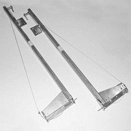 Wessex Double Width Door Slideaway Lift Pivot Link Arms PAIR - Single Spring