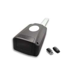 Ellard The Black Edition Motor Head & Rail Kit - with 2 handsets