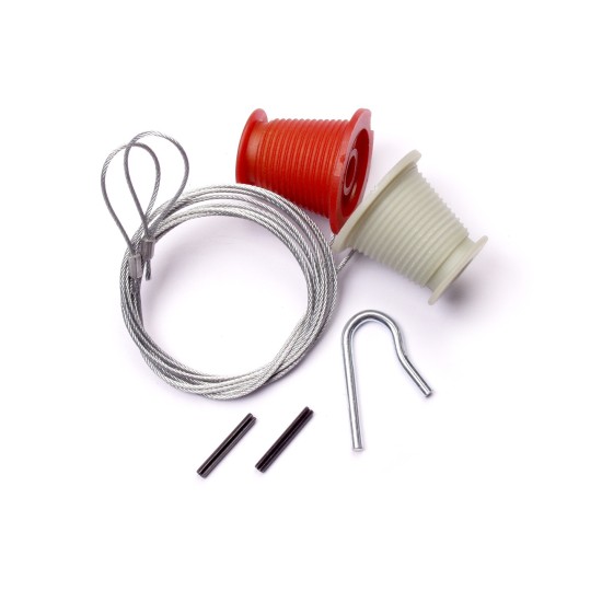 Fort Door Garage Tapered Cones & Cables Fort Door Garage Tapered Cones & Cables