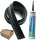 9ft 6” - 20mm High Garage Door Rubber Floor Threshold Seal Kit