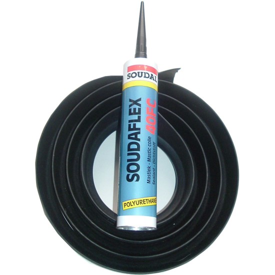 20mm High Garage Door RUBBER Floor Threshold Seal Kit 20mm High Garage Door RUBBER Floor Threshold Seal Kit