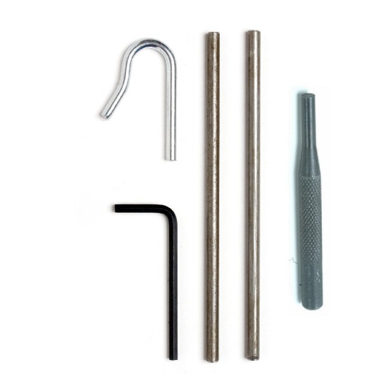 Canopy Door Spring Tensioning Kit with 4mm Pin Punch Canopy Door Spring Tensioning Kit with 4mm Pin Punch