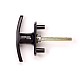 Wickes / B&Q T-handle Garage Door Lock 75mm Shaft Wickes / B&Q T-handle Garage Door Lock 75mm Shaft