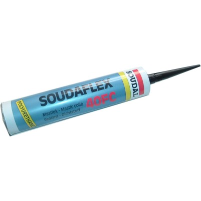 SOUDAFLEX Soudal 40FC Adhesive HEAVY DUTY SEALANT 310ml Tube - Black SOUDAFLEX Soudal 40FC Adhesive HEAVY DUTY SEALANT 310ml Tube - Black