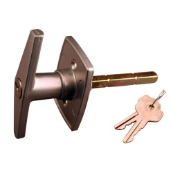 Starfleet / Haskins T-handle Garage Door Lock