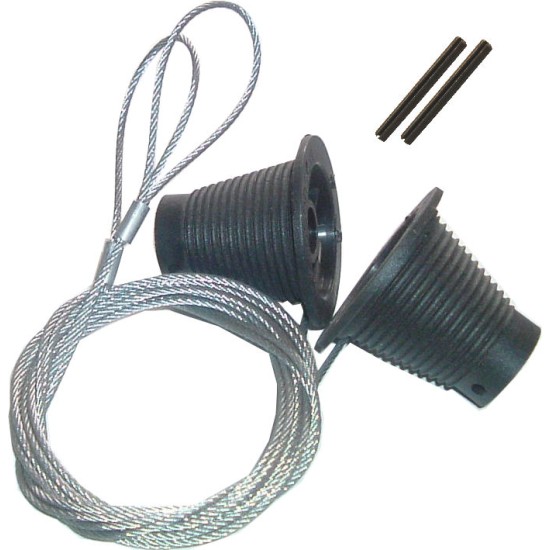 Wickes / B&Q Old BIG LOOP Cones & Cables for Fibreglass & Timber Doors