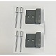 Gliderol GENUINE Roller Door Shutter Lock Rod Bars - PAIR