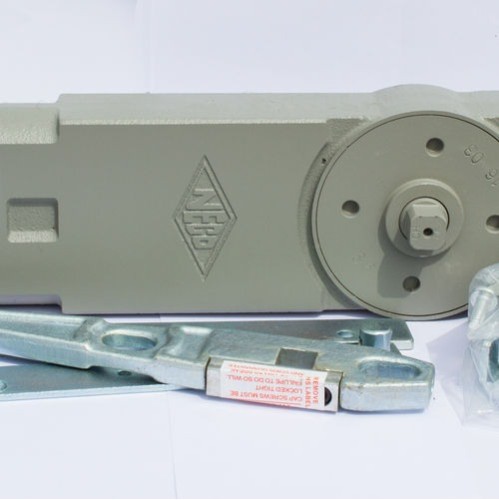 Neco Concealed Variable Transom Door Closer - None Hold Open