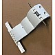 55mm Lath Roller Door Locking Strap 3 segment - White 55mm Lath Roller Door Locking Strap 3 segment - White