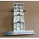 55mm Lath Roller Door Locking Strap 3 segment - White 55mm Lath Roller Door Locking Strap 3 segment - White