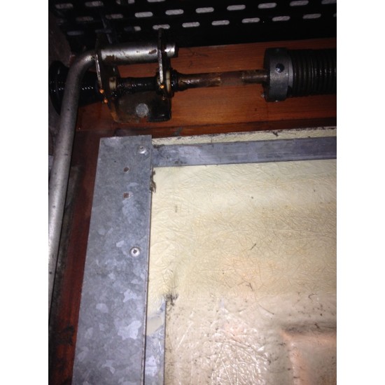 King Garage Door Internal Lock Handle - 3 Point Type