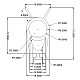Safety Edge Rubber Roller Door Bottom Weather Seal - For 55mm Lath Safety Edge Rubber Roller Door Bottom Weather Seal - For 55mm Lath