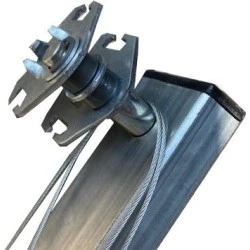 Cardale Double Width Door Slideaway Lift Pivot Link Arms - Multi Spring