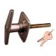 Apex / Haskins T-handle Garage Door Lock