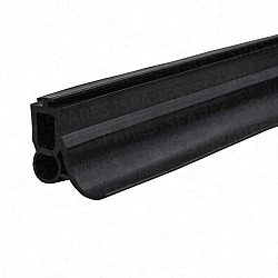 Safety Edge Rubber Roller Door Bottom Weather Seal - For 77mm Lath Safety Edge Rubber Roller Door Bottom Weather Seal - For 77mm Lath