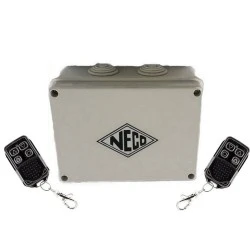 NECO Rollermatic B Roller Shutter Remote Control Unit & 2 Handsets - 3 Phase Volt Free