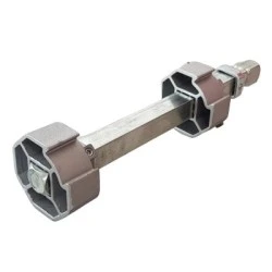 Roller Shutter Door Metal Dummy End 18mm Shaft - 60mm Octagonal