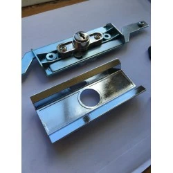 Steel Line Inline Roller Shutter Lock - Chrome Steel Line Inline Roller Shutter Lock - Chrome