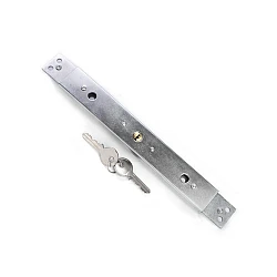 Roller Shutter Centre Door Lock Ultra Narrow - 200mm x 30mm x 10mm Body