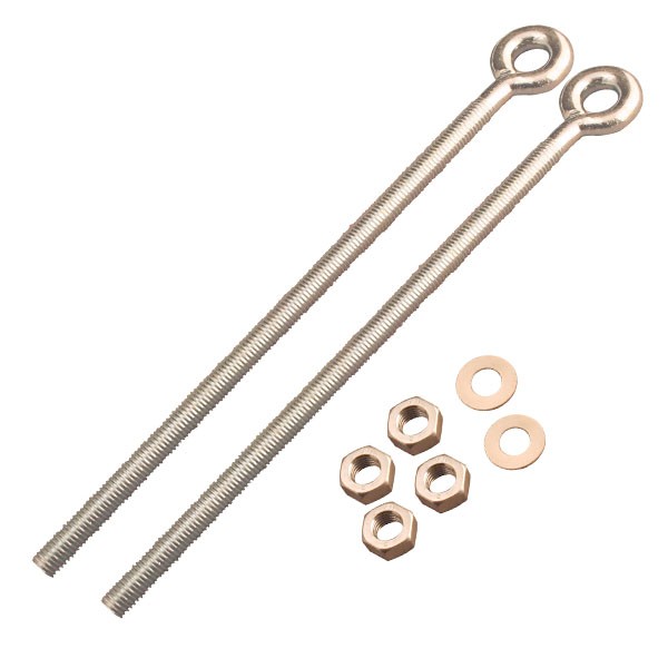Wessex DOUBLE DOOR Spring Eye Bolts 10" (260mm)