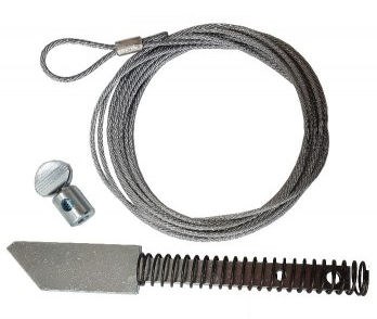 Wessex Double Width Door Slideaway Lift Pivot Link Arms PAIR - Single Spring