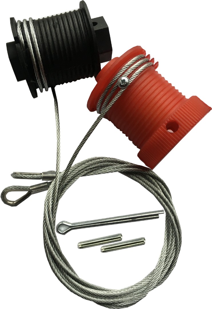 Cardale PATTERN CD Professional Safelift Pulley Drums & Cables RED & BLACK Cardale PATTERN CD Professional Safelift Pulley Drums & Cables RED & BLACK