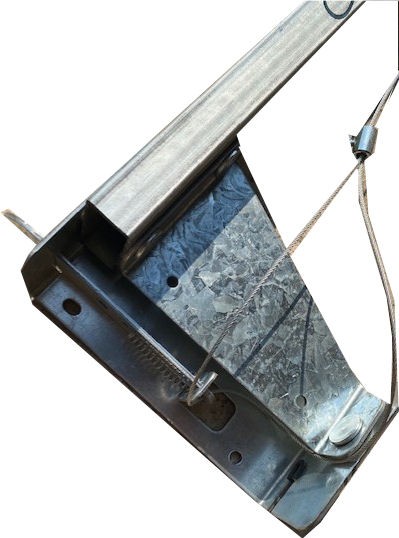 Wessex Double Width Door Slideaway Lift Pivot Link Arms - Multi Spring