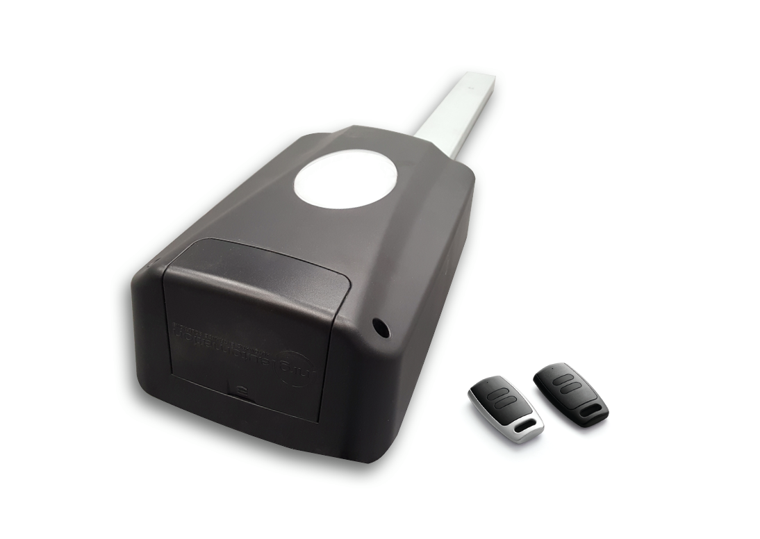 Ellard The Black Edition Motor Head & Rail Kit - with 2 handsets