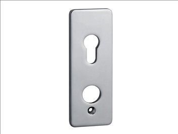 Genuine Garador Brushed Steel Fascia Plate