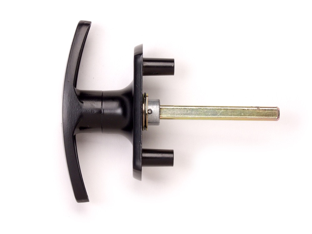 Wickes / B&Q T-handle Garage Door Lock 75mm Shaft Wickes / B&Q T-handle Garage Door Lock 75mm Shaft