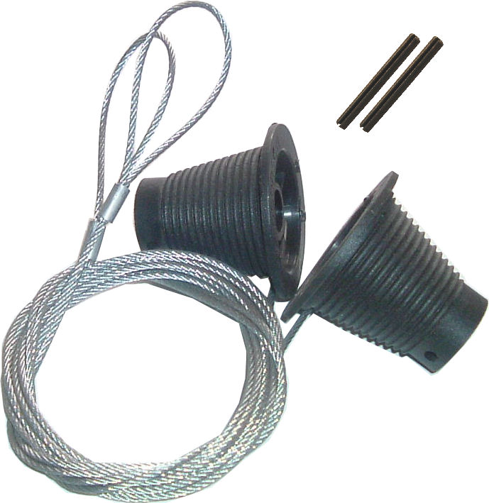 Wickes / B&Q Old BIG LOOP Cones & Cables for Fibreglass & Timber Doors Wickes / B&Q Old BIG LOOP Cones & Cables for Fibreglass & Timber Doors