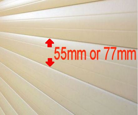 Safety Edge Rubber Roller Door Bottom Weather Seal - For 55mm Lath Safety Edge Rubber Roller Door Bottom Weather Seal - For 55mm Lath
