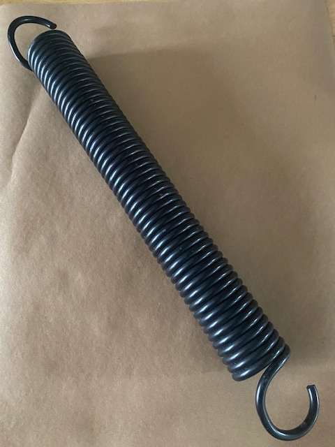 Henderson Retractable Black Garage Door Spring - Double-Width Doors Henderson Retractable Black Garage Door Spring - Double-Width Doors