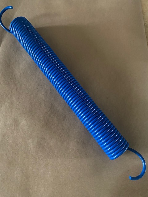 Henderson Retractable Blue Garage Door Spring - Small Double-Width Doors