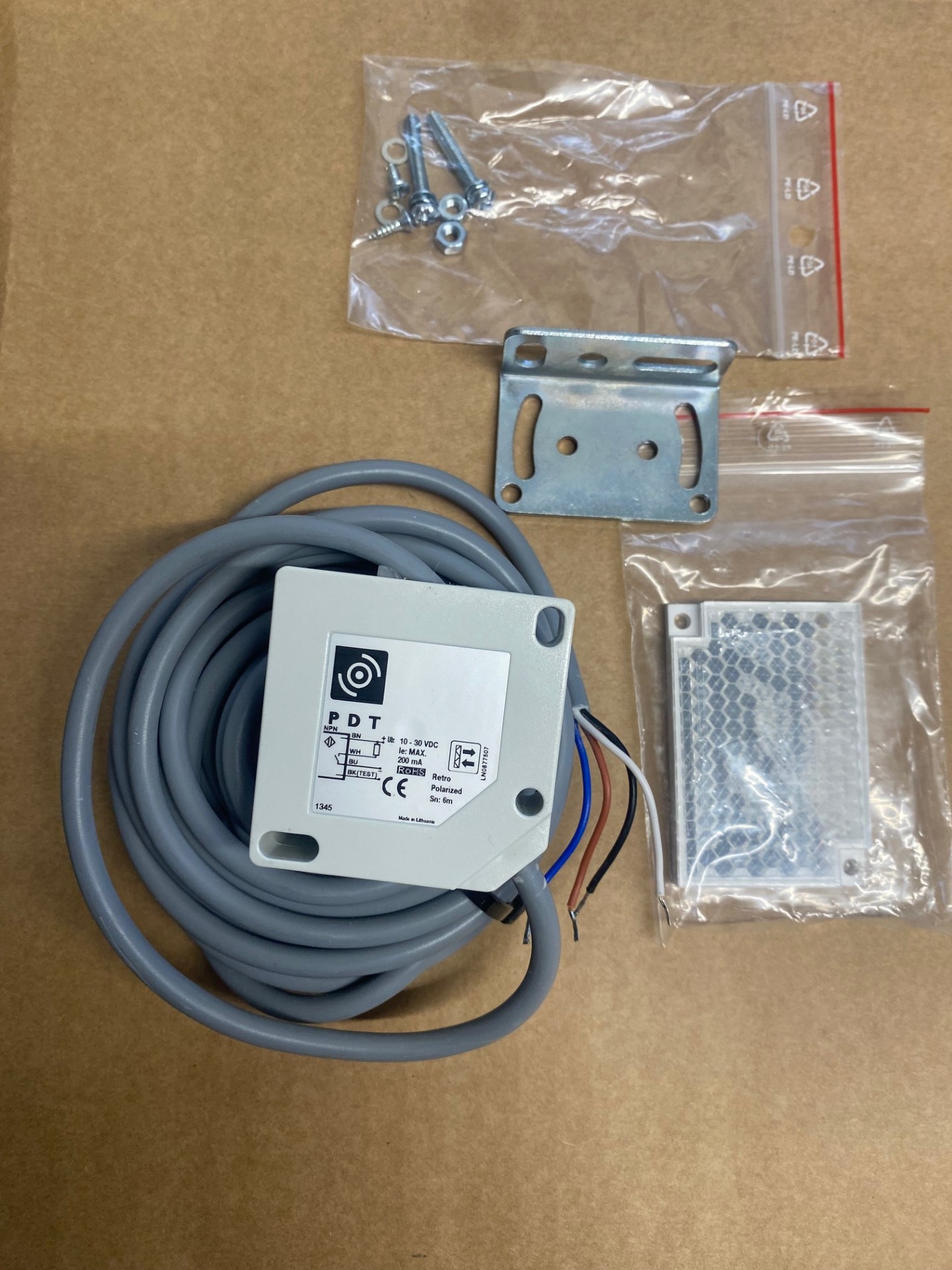 Photocell Kit for PDT Rollertec Roller Control Systems Photocell Kit for PDT Rollertec Roller Control Systems