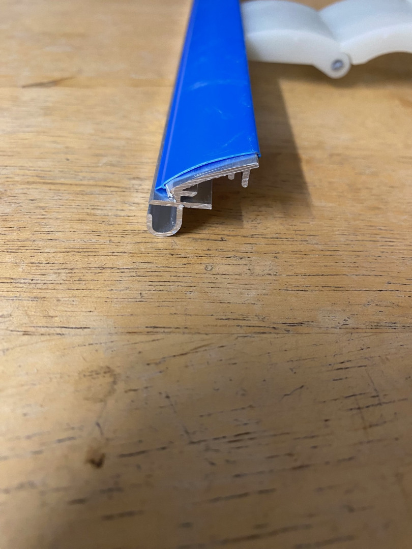 Aluprof 55 / 77mm Lath Roller Door Locking Strap 3 segment Aluprof 55 / 77mm Lath Roller Door Locking Strap 3 segment