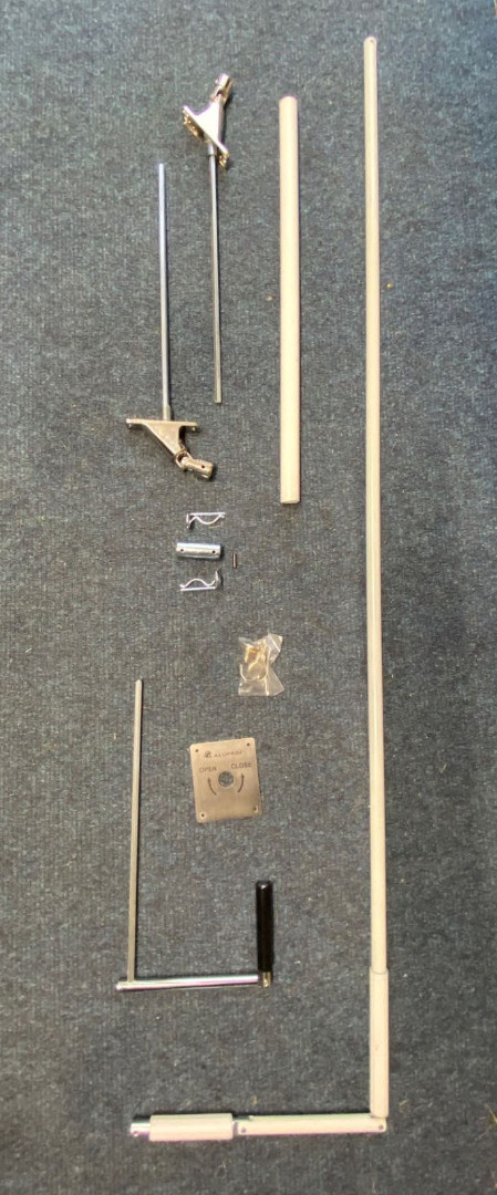 Roller Shutter Door Low Level Emergency Override External Release Kit - 0, 45 or 90 degree option