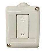 Garage Door Motor Rocker Switch - Push Button Up / Down Garage Door Motor Rocker Switch - Push Button Up / Down