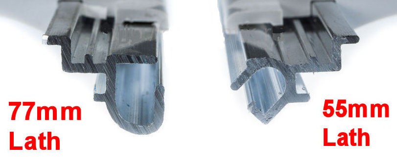 Roller Door Spring Locking Strap 37mm / 44mm / 55mm Lath - 130mm Long 
