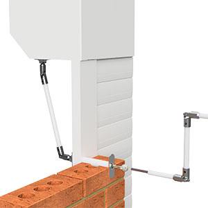 Low Level External Release Kit Roller Shutter Door Low Level Emergency Override External Release Kit - 45 or 90 degree option