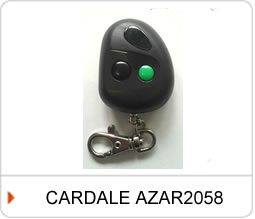 Cardale 2 Channel AZAR 2058 Remote Control Handset