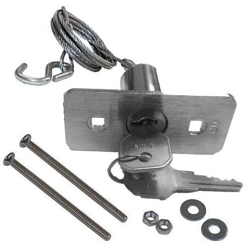Emergency Flat Key External Release Device with 8ft Cable Emergency Flat Key External Release Device with 8ft Cable