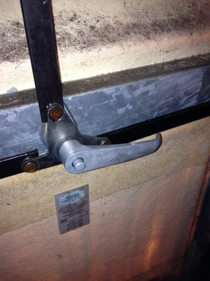 Wessex / Ellard Garage Door Internal Lock Handle Wessex / Ellard Garage Door Internal Lock Handle