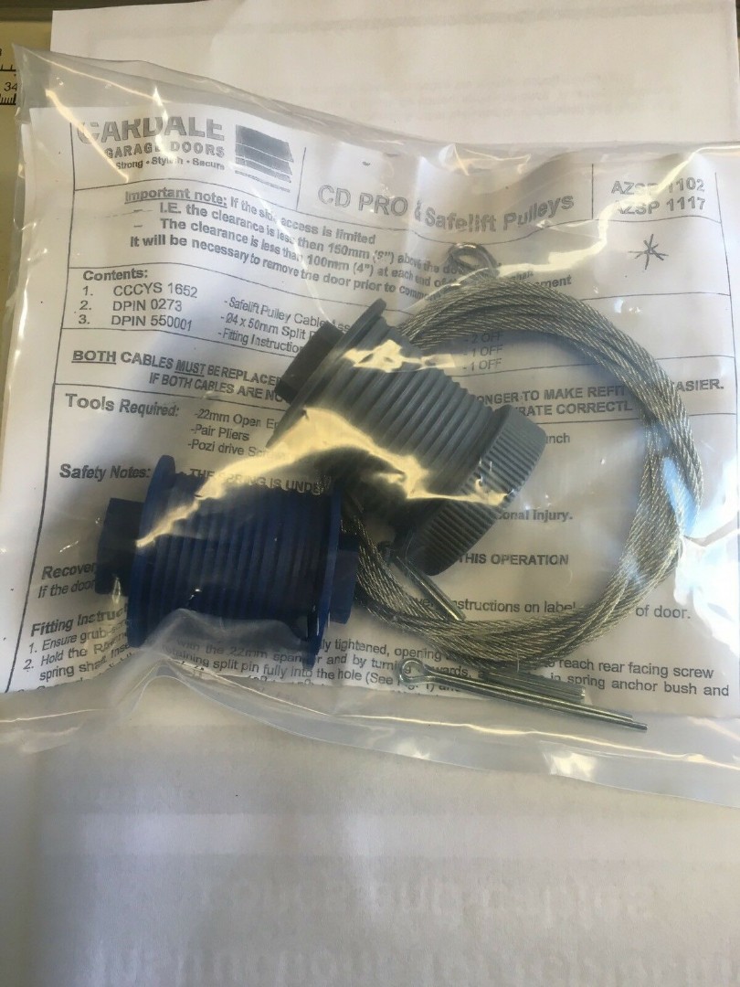 Wickes / B&Q GENUINE CD Professional Safelift Pulley Drums & Cables